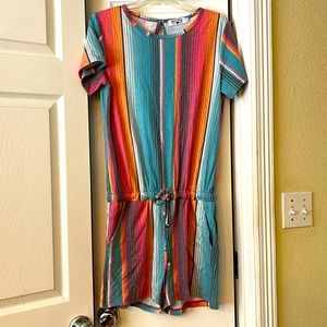 Cute multi color romper